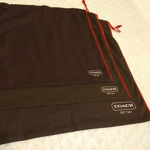 Coach Storage or Dust Bags- Cotton